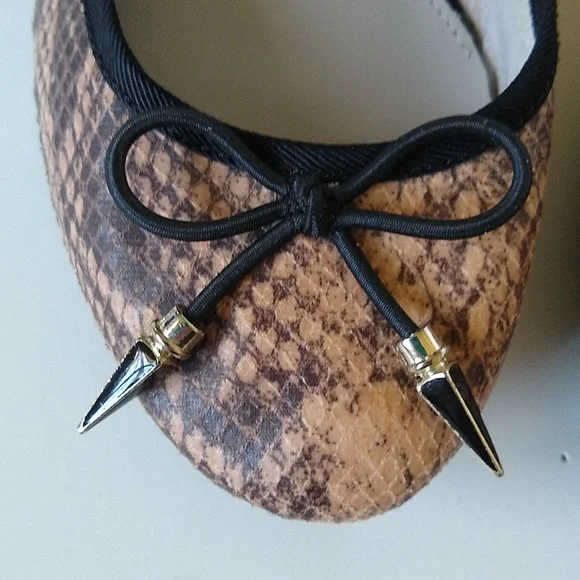 Circus by Sam Edelman Ali snakeskin flats 6 - Picture 2 of 8